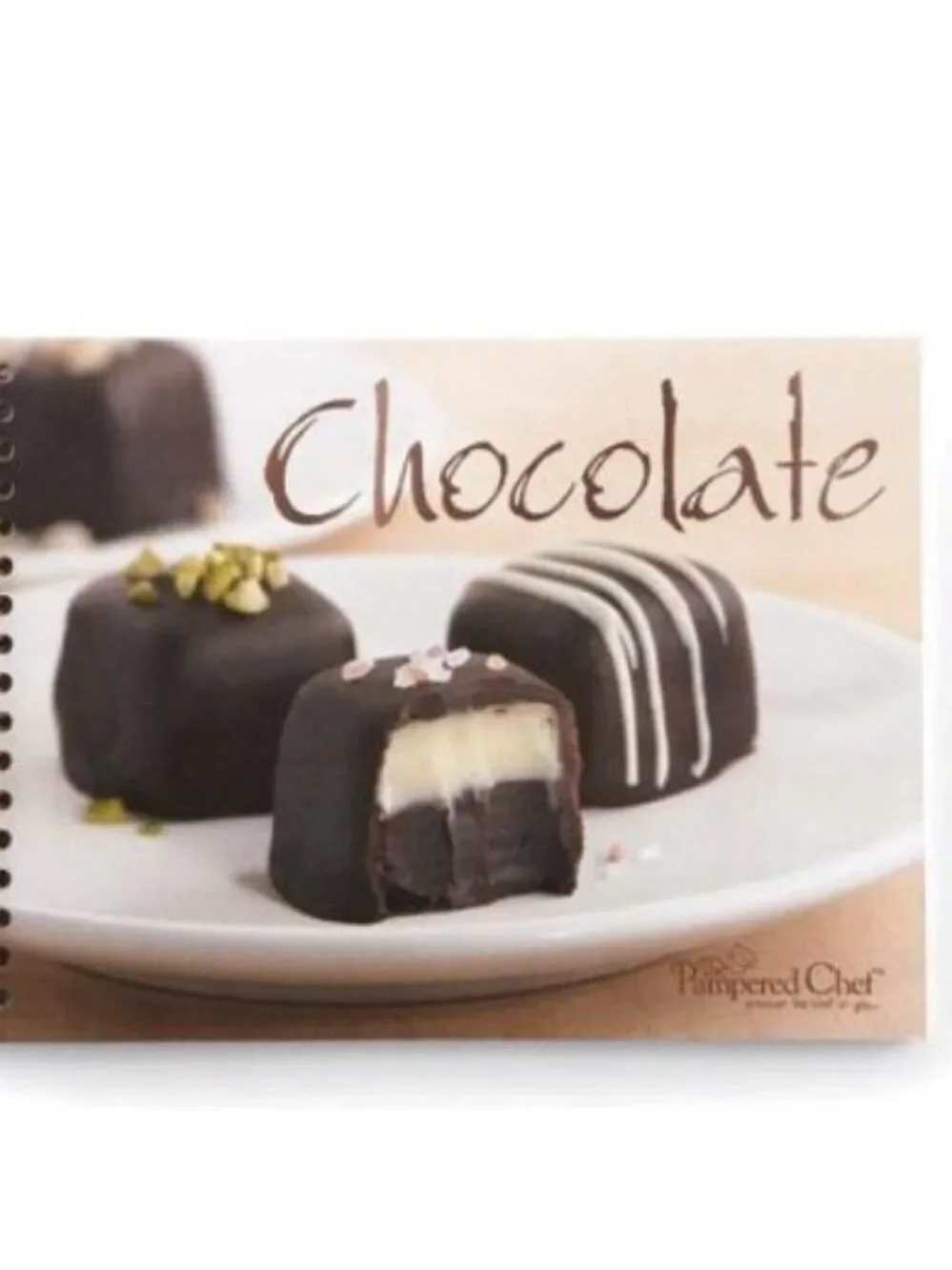The Pampered Chef Chocolate Cookbook Spiral Bound
